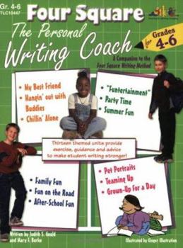 Paperback Four Square: The Personal Writing Coach for Grades 4-6 Book