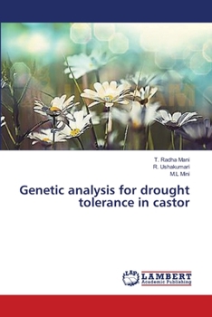 Paperback Genetic analysis for drought tolerance in castor Book