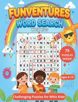 Paperback Funventures Word Search: Whiz Kids Book