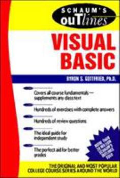 Paperback Schaum's Outline of Visual Basic Book