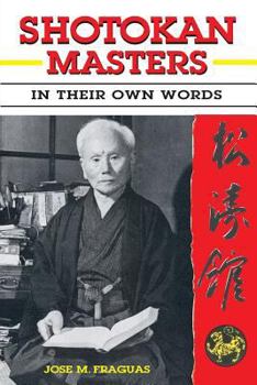 Paperback Shotokan Masters: In their own words Book