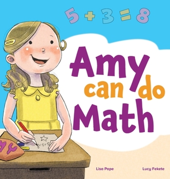 Hardcover Amy Can Do Math Book