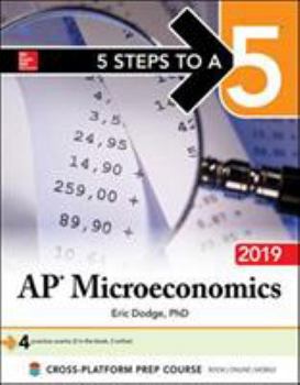 Paperback 5 Steps to a 5: AP Microeconomics 2019 Book