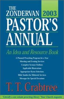 Paperback The Zondervan 2003 Pastor's Annual: An Idea and Resource Book