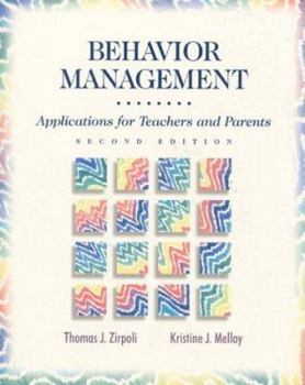 Paperback Behavior Management: Applications for Teachers and Parents Book