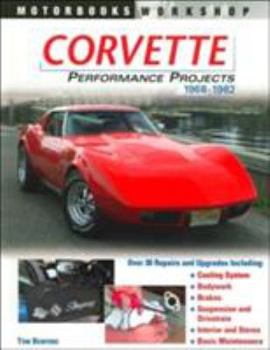 Paperback Corvette Performance Projects 1968-1982 Book