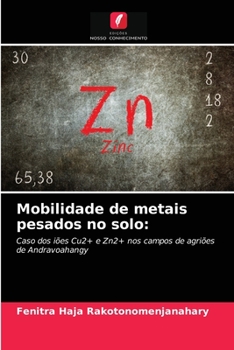 Paperback Mobilidade de metais pesados no solo [Portuguese] Book