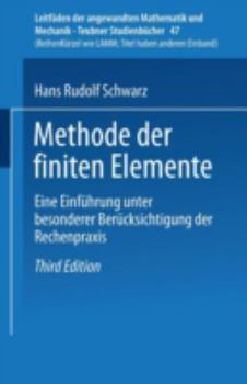 Paperback Methode Der Finiten Elemente: Eine Einführung Unter Besonderer Berücksichtigung Der Rechenpraxis [German] Book