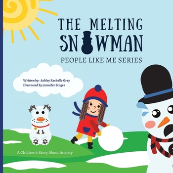 Paperback The Melting Snowman [Large Print] Book