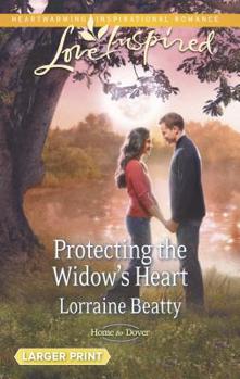 Mass Market Paperback Protecting the Widow's Heart [Large Print] Book