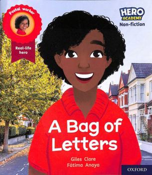 Paperback Hero Academy Non-fiction: Oxford Level 4, Light Blue Book Band: A Bag of Letters Book