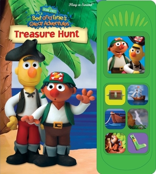 Board book Sesame Street Bert and Ernie's Great Adventures: Treasure Hunt Sound Book [With Battery] Book