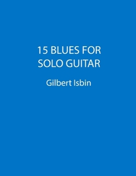 Paperback 15 Blues for Solo Guitar Book