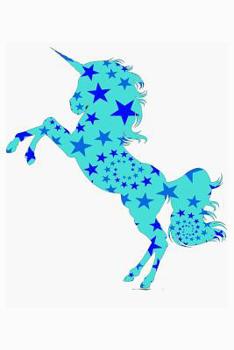 Paperback Blue Star Unicorn: Blood Sugar Tracker Book