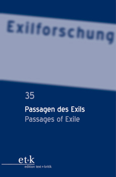 Paperback Passagen Des Exils / Passages of Exile [German] Book