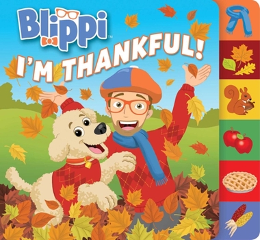 Board book Blippi: I'm Thankful Book