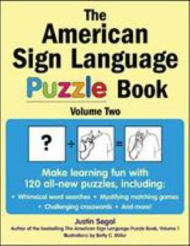 Paperback The American Sign Language Puzzle Book, Volume 2 Book