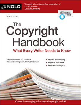 Paperback The Copyright Handbook: What Every Writer Needs to Know Book