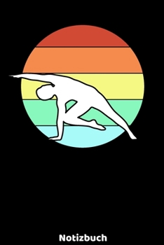 Yoga Notizbuch: Yoga Notizbuch mit Männer Silhouette und 120 linierten ca. DIN A5 Seiten. Für Yoga Fans Schüler und Lehrer, die ihre Notizen und ... für Freunde (German Edition)