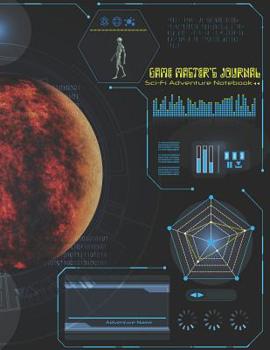 Paperback Game Master's Journal: Sci-Fi Adventure Notebook: A simple journal layout to record your RPG adventure sessions the easy and simple way. Take Book