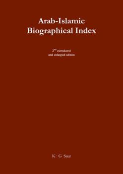 Hardcover Arab-Islamic Biographical Index II Book