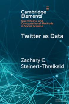 Paperback Twitter as Data Book
