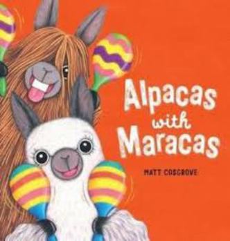 Hardcover Alpacas with Maracas HB Book