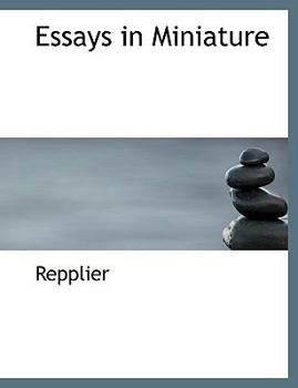Paperback Essays in Miniature [Large Print] Book