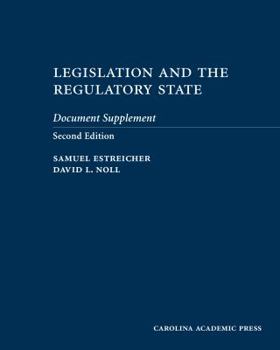 Paperback Legislation and the Regulatory State Document Supplement Book