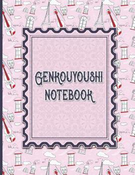 Paperback Genkouyoushi Notebook: For Beginners - Kanji Workbook For Kids, Hiragana Writing Practice Book