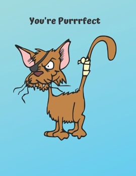 Paperback You're Purrrfect: Cat Sketchbook Book