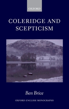 Hardcover Coleridge and Scepticism Book