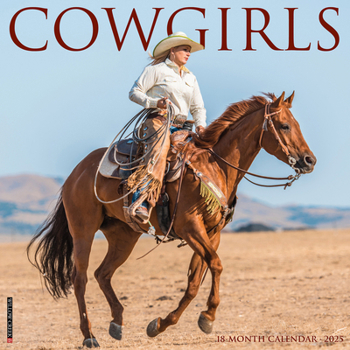 Calendar Cowgirls 2025 12 X 12 Wall Calendar Book