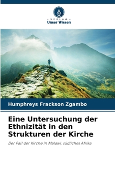 Paperback Eine Untersuchung der Ethnizität in den Strukturen der Kirche [German] Book