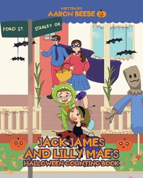 Paperback Jack James and Lilly Mae's Halloween Counting Book