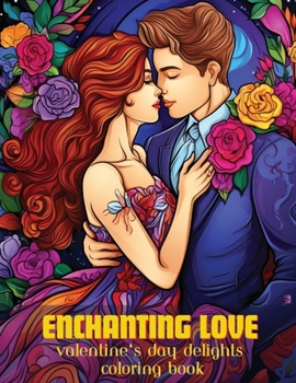 Paperback Enchanting Love: Valentine's Day Delights Coloring Book