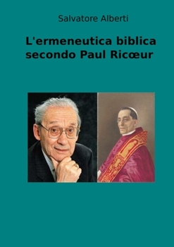 Paperback L'ermeneutica biblica secondo Paul Ricoeur [Italian] Book