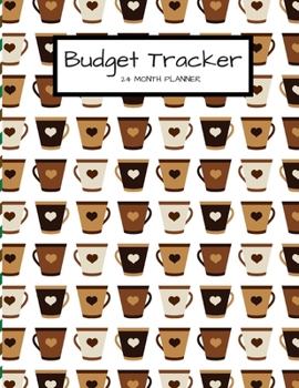 Budget Tracker: Budget Planner/Expense Organizer For Financial Tracking - 56 Pages – 8.5 x 11 (24 Month Bill Organizer, Notebook, Journal)