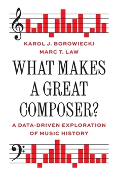 Hardcover What Makes a Great Composer?: A Data-Driven Exploration of Music History Book