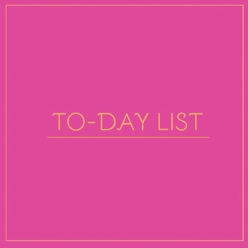 Paperback To-Day List (Pink) Book