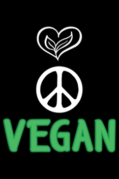 Vegan: Vegan Vegetable College Ruled Notebook 6x9in - 120 lined pages Notebook for Vegan, Vegan gifts notebook college ruled journal