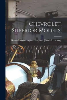 Paperback Chevrolet, Superior Models, Book