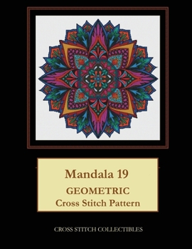 Paperback Mandala 19: Geometric Cross Stitch Pattern Book