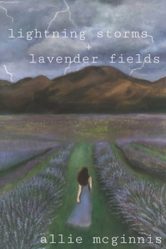 Paperback lightning storms + lavender fields Book