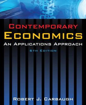 Paperback Contemporary Economics: An Applications Approach Book