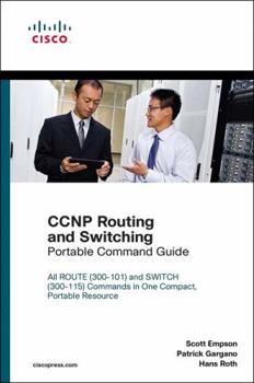 Paperback CCNP Routing and Switching Portable Command Guide Book