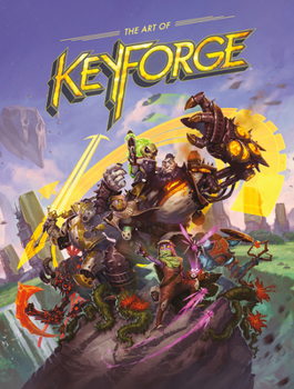 Hardcover The Art of Keyforge Book