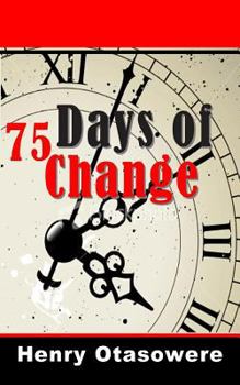 Paperback 75 days of change Book