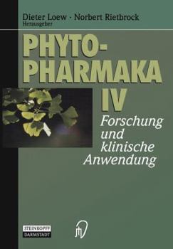 Paperback Phytopharmaka IV: Forschung Und Klinische Anwendung [German] Book