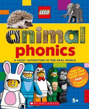 Paperback Animals Phonics Box Set: A Lego Adventure in the Real World Book
